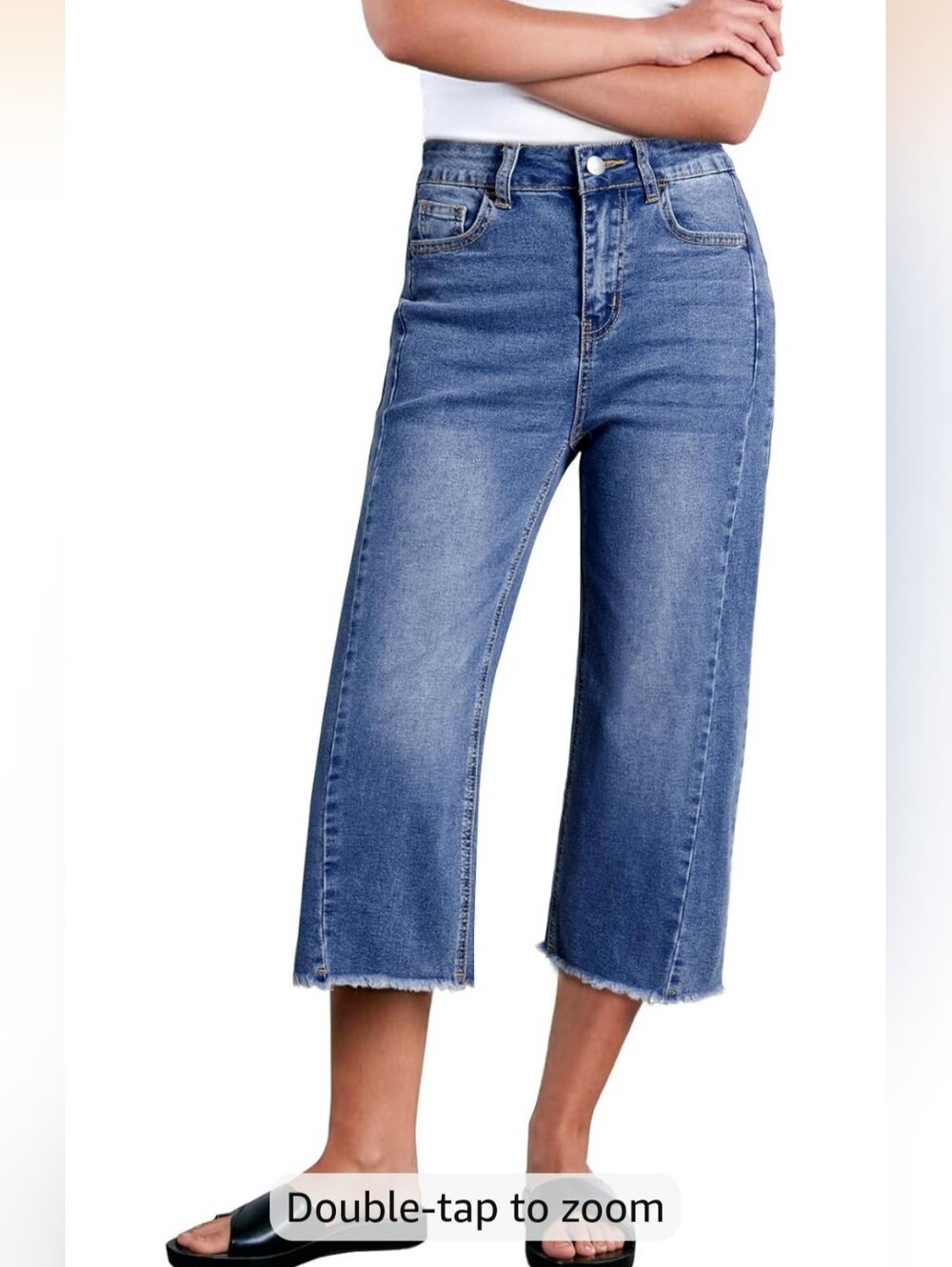 Cropped 5 Pocket Jeans